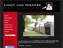 Tablet Screenshot of lindyvanniekerk.com